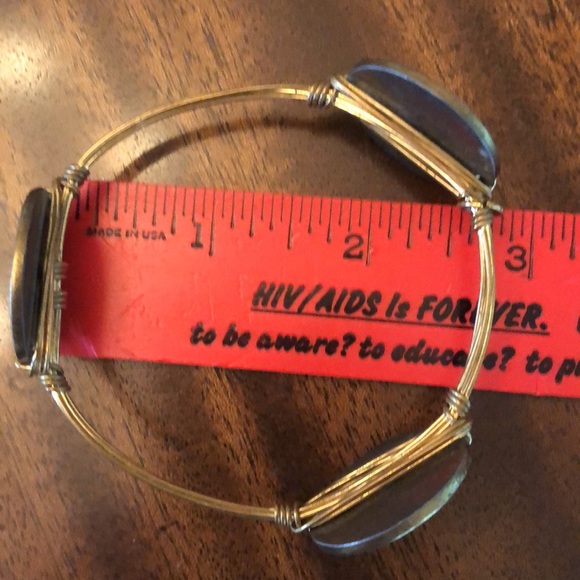 BOURBON AND BOWTIES 12. gage shotgun shell disc bracelet - Picture 5 of 6